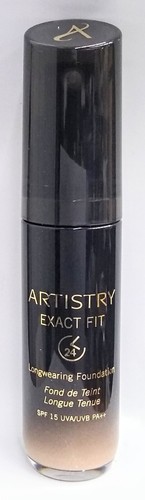 Artistry Exact Fit Long Wearing Foundation WALNUT L6N1 SPF 15 30ML