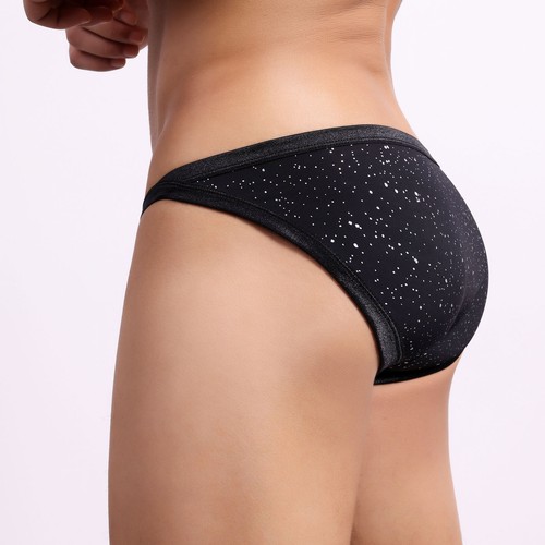 Men Briefs Sexy Panties Bikini U Convex Pouch Elastic Low-rise Sissy Underwear - Picture 4 of 28