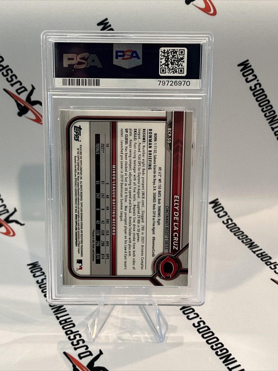 2022 Bowman Chrome Mega Box Elly De La Cruz 1st Mojo Rookie 2022 Bowman Chrome Mega Box Elly De La Cruz 1st Mojo Rookie
