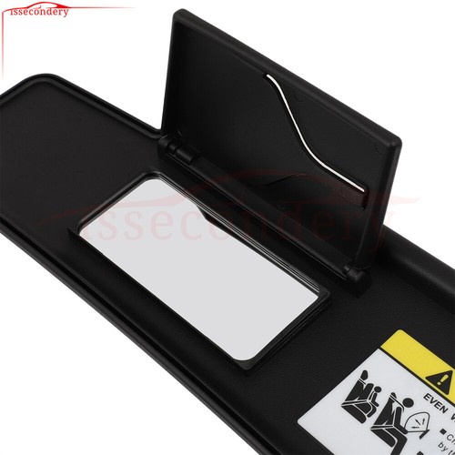 LH & RH Sun Visors Black Fits 2006-2015 Mazda MX-5 Miata Convertible Left Right - Picture 7 of 12