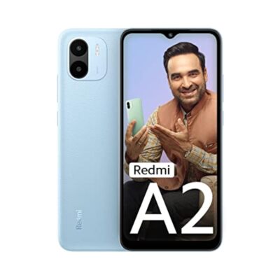 Redmi A2 (Aqua Blue, 2GB RAM, 32GB Storage) | Powerful Octa Core