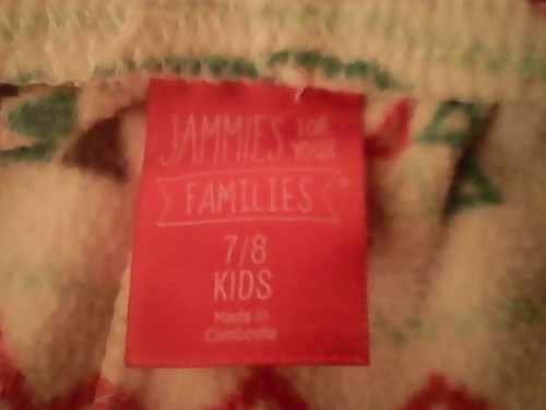 Jammies for your Families kids PJ Bottoms 7-8 Trees mulitcolor Polyester unisex - Picture 4 of 4