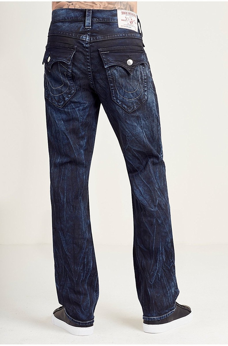 USA製 TRUE RELIGION straight デニム 濃紺 インディゴ USA TRUE RELIGION rainbow joey 濃紺 インディゴ - メルカリ