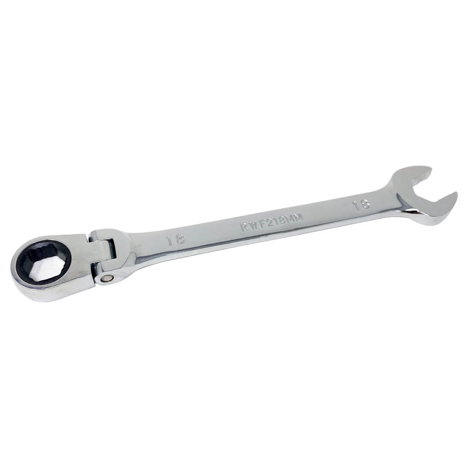 Mac Tools RWF Flex-Head Ratcheting Box End Wrench 6 Pt 11mm 15mm 16mm 17mm 18mm - Image 2 of 4