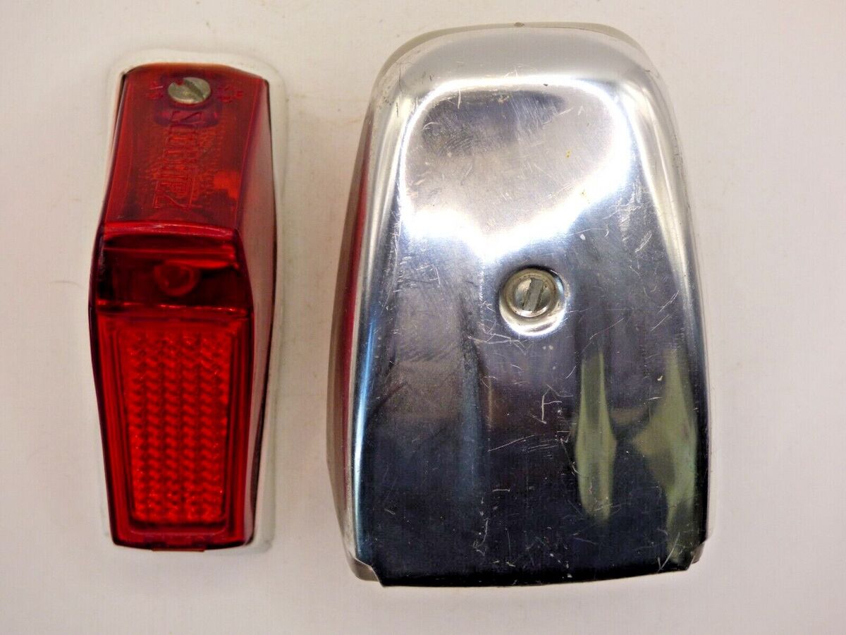 VINTAGE SOUBITEZ FRONT LIGHT / HEADLIGHT + TAIL LIGHT / REAR VINTAGE SOUBITEZ FRONT LIGHT / HEADLIGHT + TAIL LIGHT / REAR