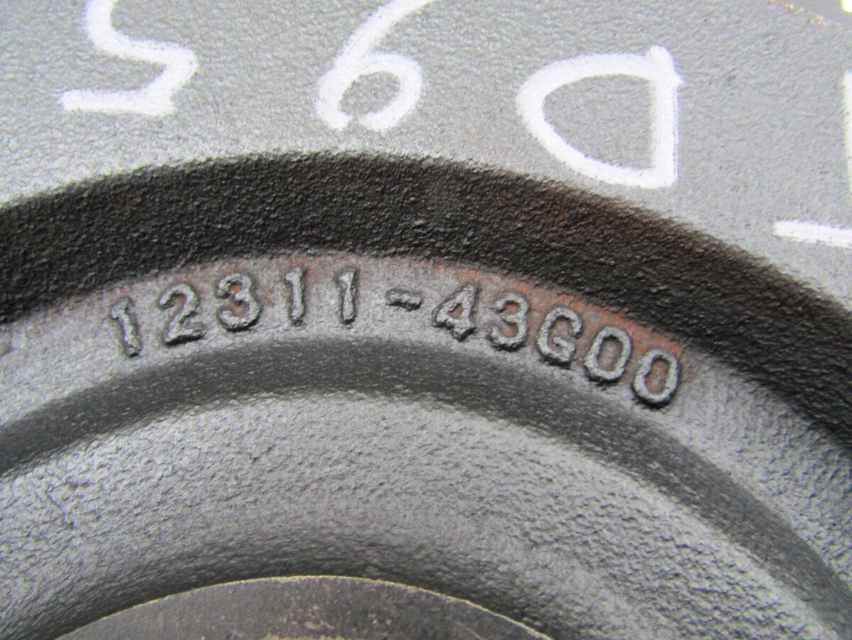 Nissan Engine TD25 Diesel TD 2,5cc 8V Flywheel OEM 12311 Nissan Engine TD25 Diesel TD 2,5cc 8V Flywheel OEM 12311