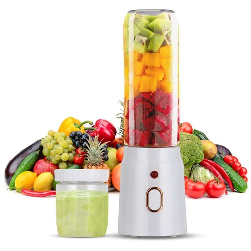 450ML USB Rechargeable Portable 10 Blades Personal Mini Juicer Cup Blender 16OZ - Picture 1 of 12