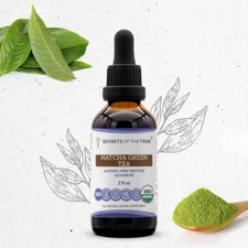 Secrets Of The Tribe Matcha Green Tea Tincture Alcohol-FREE