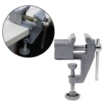 30mm Aluminium Small Jewelers Clamp Universal Mini Bench Vise Table Screw Vise