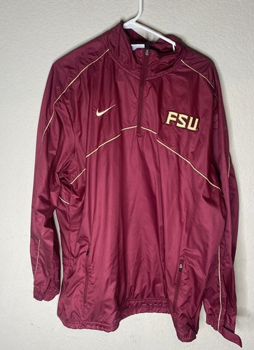 Nike FSU windbreaker jacket men's size 