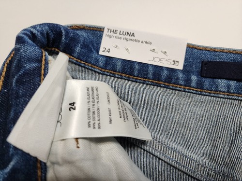 NWT Joe's Jeans Women's 24 The Luna High Rise Cigarette Medium Wash 24x28 - Picture 9 of 22