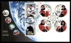 Mayfairstamps Canada FDC 2003 space mixed USA football franking nakano perfin Fi