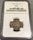 1913 S Type 2 Buffalo Nickel  NGC VF 25  Excellent Original Better Date