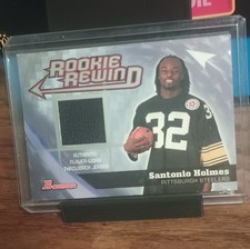 Bowman 2006 Rookie Rewind #BRR-SH Santonio Holmes Steelers NFL Card. rookie card picture