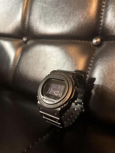 Casio G-Shock DW-5750E-1B Sting 35th Anniversary Limited Edition Black LV反転 Used