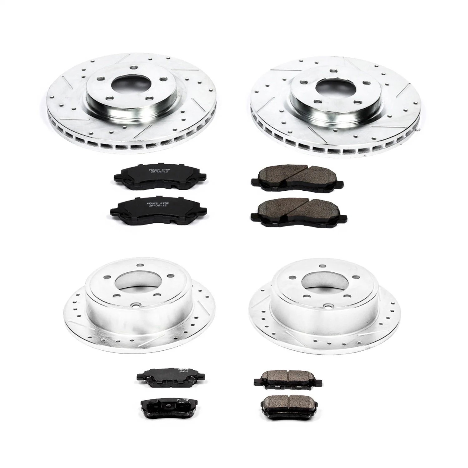 Power Stop K2840 High Performance Brake Upgrade Kit