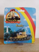 Theodore Tugboat - Emily - ERTL Diecast Model, 1998 - New/Sealed on Card
