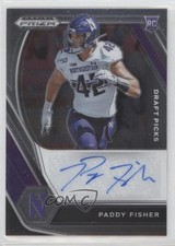 2021 Panini Prizm Draft Picks Draft Picks Auto Paddy Fisher #DPA-PAD Auto 0y6g