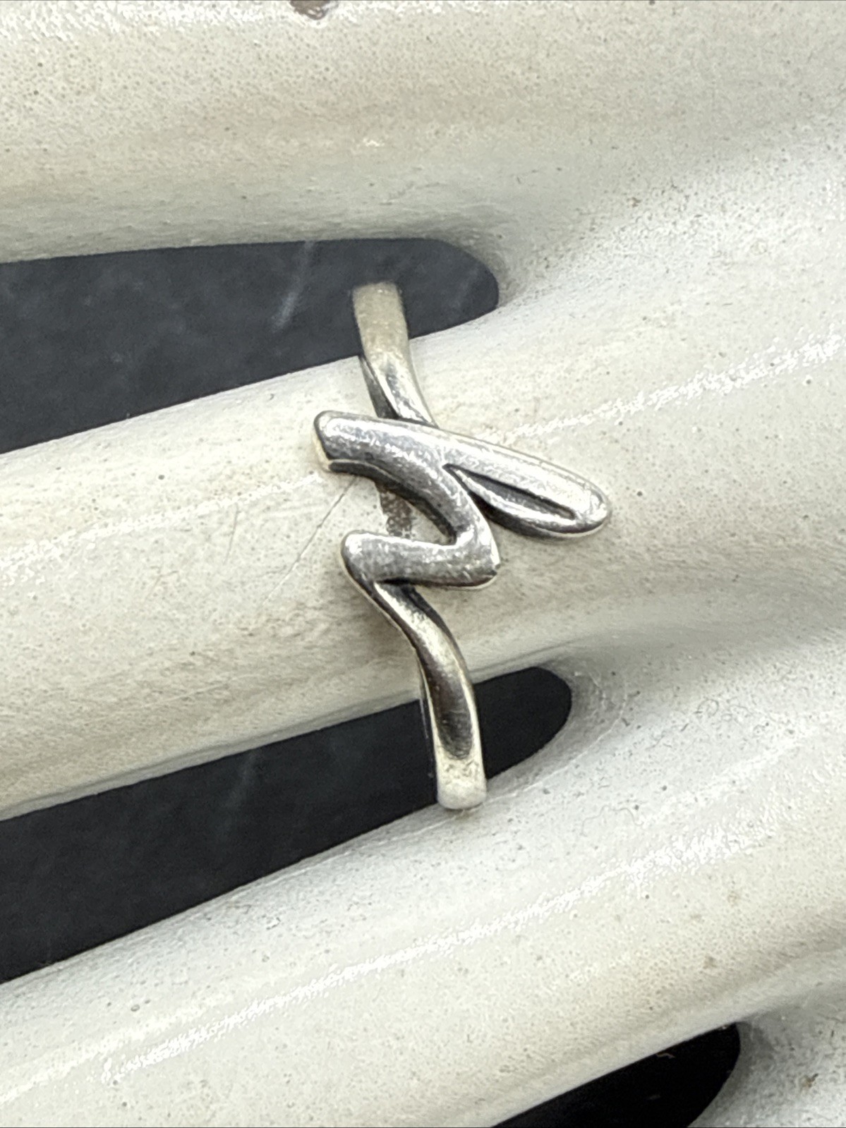 ❤️ James Avery Sterling Silver Script Initial h R… - image 5