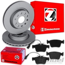 Zimmermann BREMSSCHEIBEN 292mm + BELÄGE HINTEN passend für ALFA ROMEO GIULIA 952