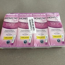 Anti-Chafing Relief Gel, Fragrance-Free, Non-Greasy, 1.5Oz, 4 Pack for Daily Use