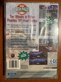 Sega Rally Championship International Rally Sega Saturn 1995 W/ Manual And Case