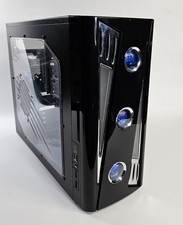 Apevia X-Cruiser2 2nd Gen ATX Case Retro Gaming w/ VU Temp Gauges & Firewire