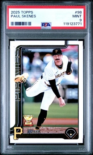 2025 Topps #98 Paul Skenes PSA 9