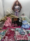 Mattel Barbie Doll Red Hair 1966/1995 With Clothes Shoes And Accessories