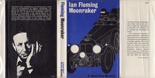 IAN FLEMING - MOONRAKER - RARE 2ND 1965 w/DJ NPC N-FINE UNREAD