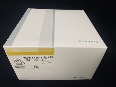 Amoena Natura Light 2S 390 Breast Form Size 8 Symmetrical Silicone Prosthesis