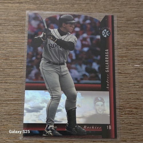 RARO 1994 Upper Deck SP - Red Holoview FX Die Cut Andres Galarraga #10