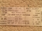 Vintage Kid Rock Two Concert Tickets Jim Beam/Harley Davidson — photo 2