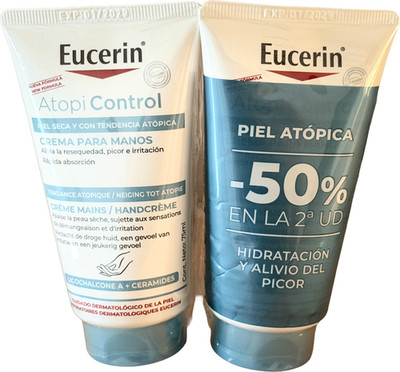 (113,27 EUR/l) EUCERIN Atopicontrol Hand Intensiv-Creme 2x75 ml