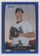 2012 Bowman Chrome Prospects Blue Refractor 57/250 Nate Jones #BCP202 2r6