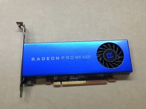 AMD Radeon Pro WX 3100 Graphics Card MIni-DP DisplayPort Blue Tested Au Stock - Picture 2 of 4
