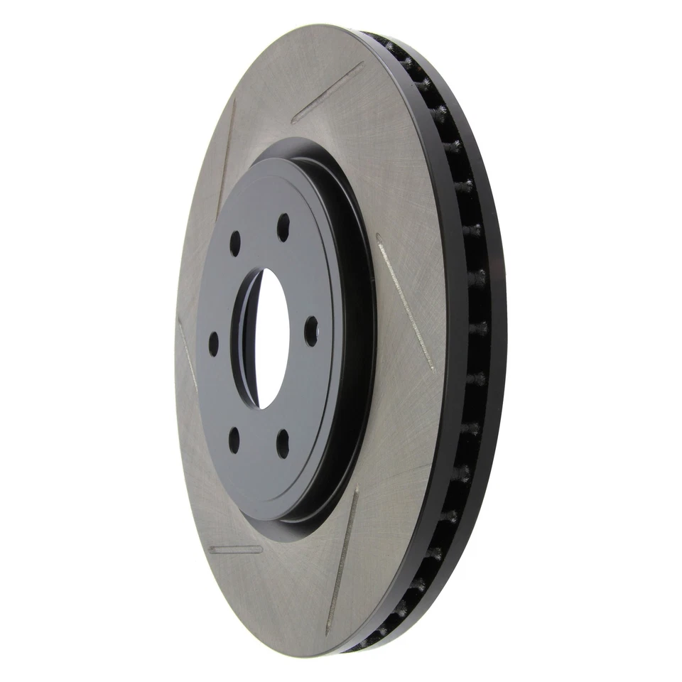 For Nissan Frontier 05-19 Sport Slotted 1-Piece Front Passenger Side Brake Rotor Foto 2 de 4