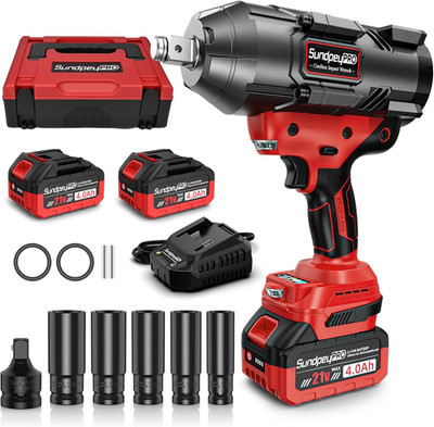 1" Avvitatore Ad Impatto Industriale U.S. PRO A525: 1600 Ft-lb, Incudine Lunga, Comando A Leva - Per Uso Intenso