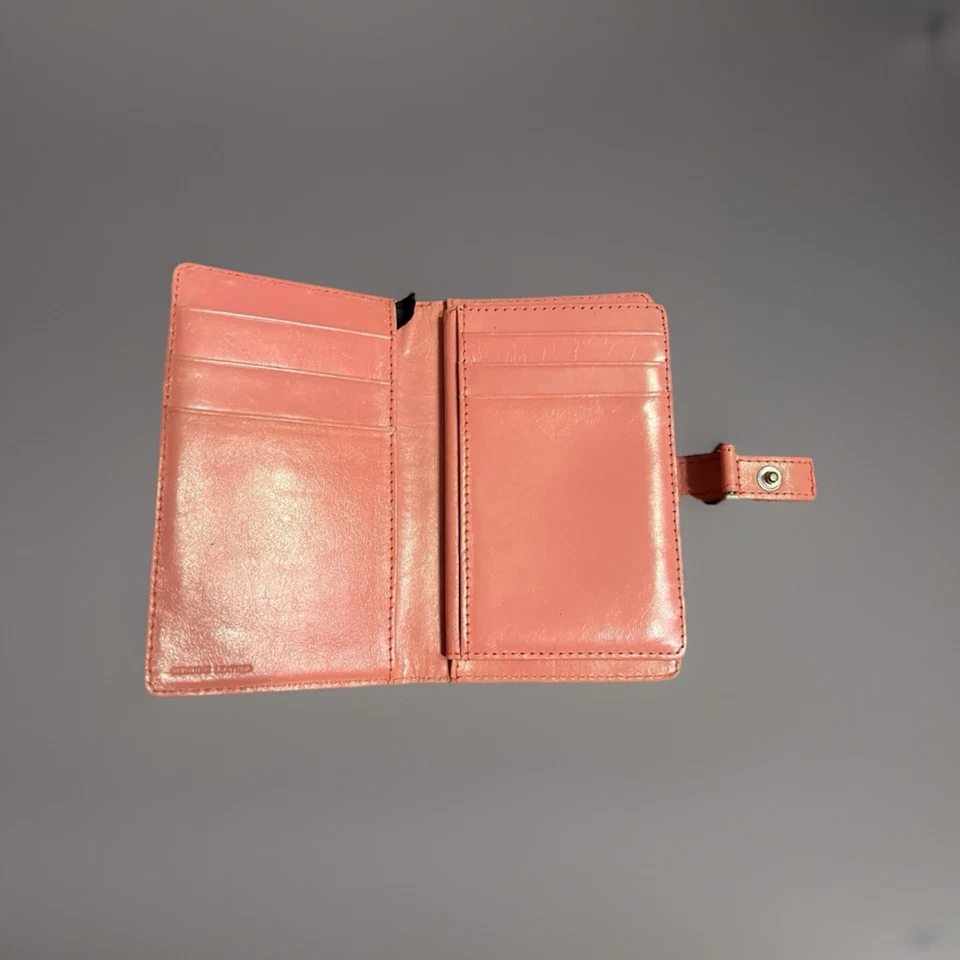 Pair of Ladies Leather Wallets Kenneth Cole Divina Firenze, PINK & POWDER Foto 4 de 4