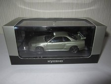 Kyosho 1/43 Nissan Skyline GT-R BNR34 V-Spec II Nurburgring Millennium Minicar