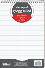 Gregg Ruled Steno Pad