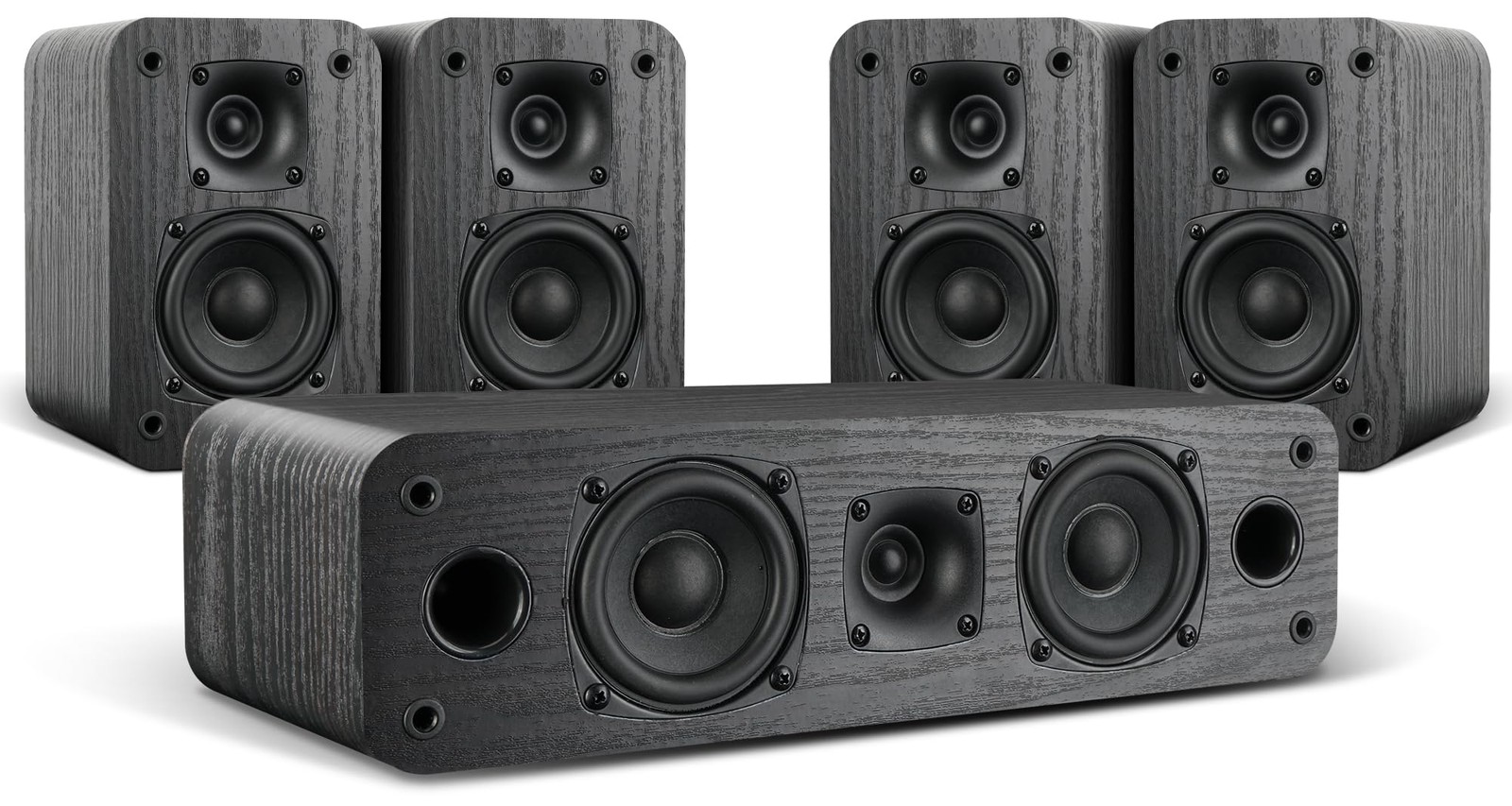 5.0 Home Theater System, 100w HiFi Surround Sound Speakers w