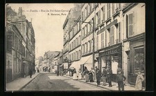 CPA Pantin, Rue du Pré-Saint-Gervais 1904 