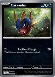 Carvanha 060/094 Phantasmal Flames Reverse Holo