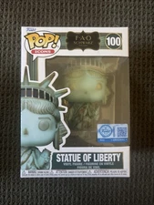 Funko Pop Icons Statue of Liberty #100 (F.A.O. Schwarz Exclusive) NEW YORK NYC