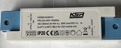 KSR Lighting KSR98150/98151 36W Konstantstrom LED Treiber