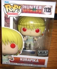 FUNKO POP ANIMATION NEW #1135  KURAPIKA HUNTER-HUNTER  FYE EXCLUSIVE  FREE SHIP