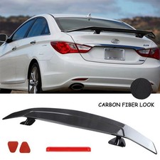 46 Rear Trunk Spoiler Racing Gt Wing Carbon Fiber Look For Hyundai Sonata 46 Rear Trunk Spoiler Racing Gt Wing Carbon Fiber Look For Hyundai Sonata