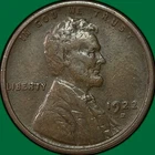 1922-D Lincoln Wheat Cent Choice Very Fine VF+/XF Coin #38592