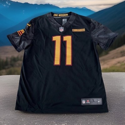 Nike Washington Commanders Carson Wentz #11 Black Jersey Men L NWT